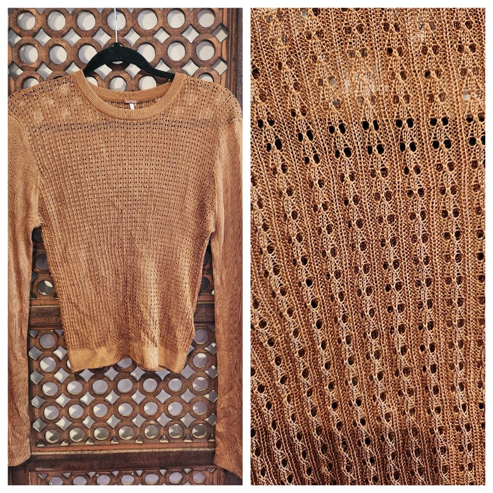 Free People lightweight knit sweater - M